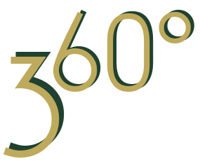 360° Büroreinigung - Glänzende Arbeitsleistung 360°